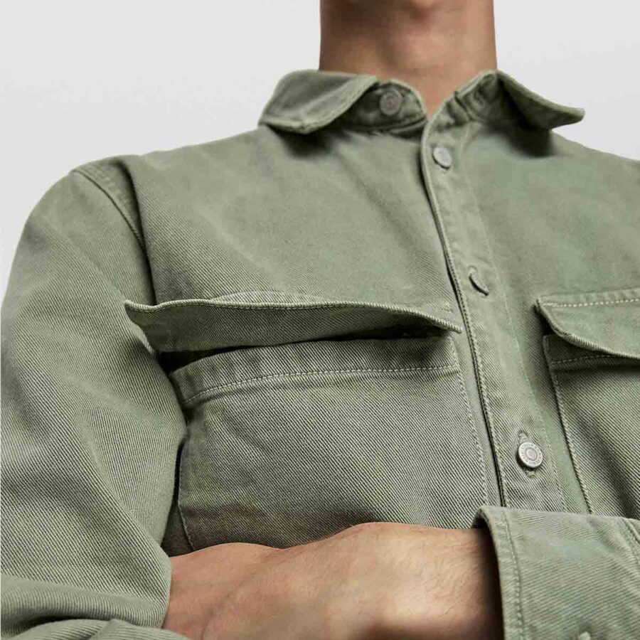 TrendyAgent Khaki Survival Shirt – Durable Outdoor Shirt for Hiking, Camping & Adventure - Image 4