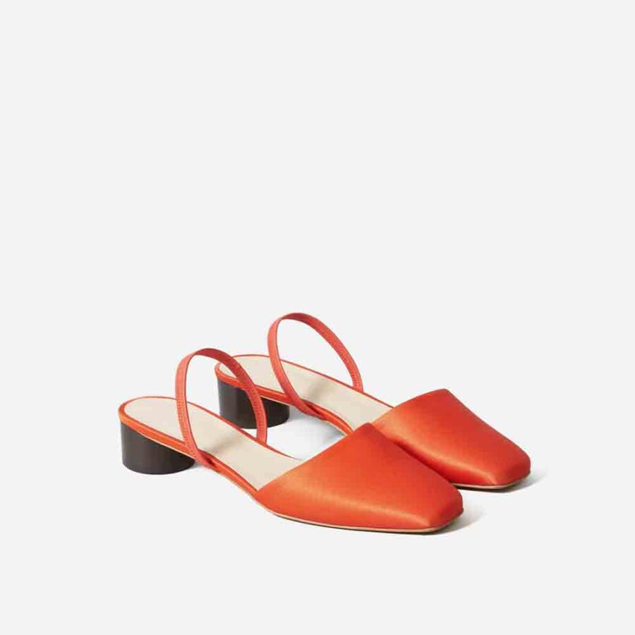 TrendyAgent Tapered Square Toe Slingback – Stylish, Comfortable Heels for Everyday & Evening Wear